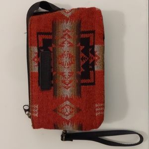 Pendleton Three Pocket Keeper Wristlet